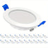LED Einbauleuchten Set 20× IP44 220 V Flachspots
